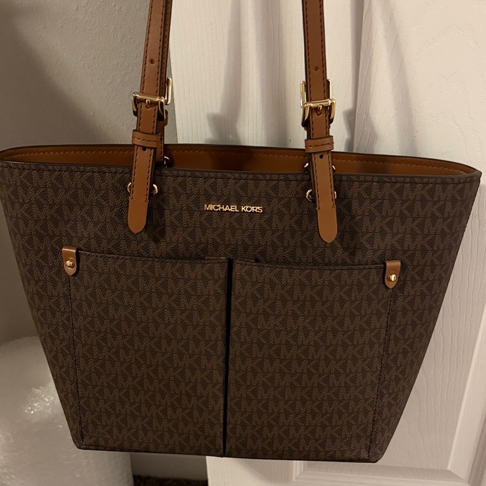 Michael Kors Signature Brown Tote